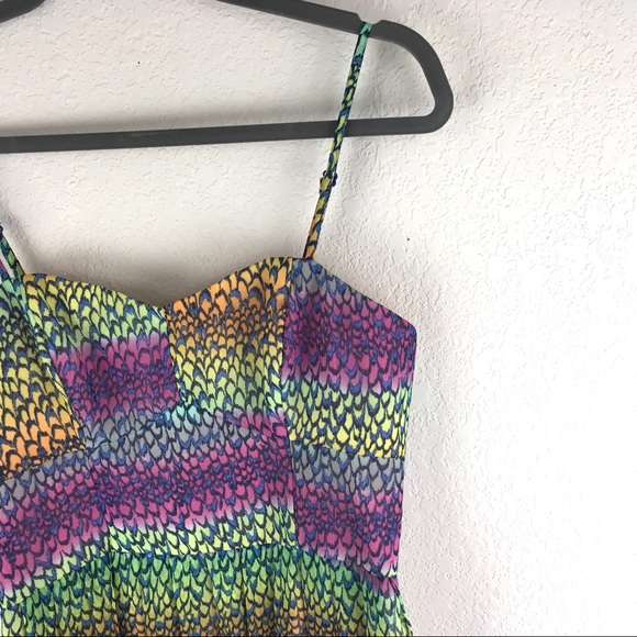 BB Dakota Neon Bustier Mermaid Dress - Picture 8 of 8